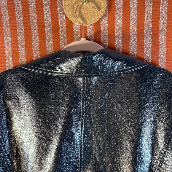 “Apt. 9” Black Faux Leather Jacket - Picture 12 of 12